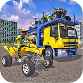 رباعية موتو 3D النقل: محاكاة محرك الشاحنة