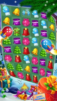 Candy Christmas Match 3 Screen Shot 2