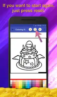Happy birthday Coloring Page Screen Shot 5