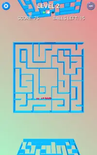 Ball Maze Obracanie 3D - Labirynt Puzzle Screen Shot 12