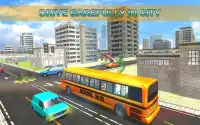Modern City School Coach Bus Driving Simulator 17 Screen Shot 6