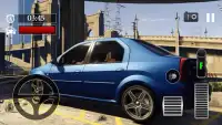 Car Parking Dacia Logan Simulator Screen Shot 0