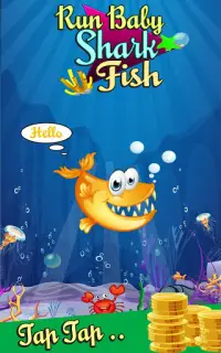 Run Baby Shark Fishing games for kids: Fish Games Screen Shot 3