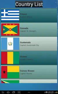 Quiz de bandeiras Screen Shot 18