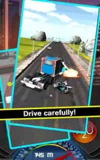 Moto Racing Fahrer Screen Shot 3