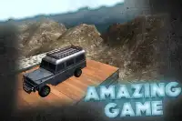 Offroad Jeep Driving Snow 3D Screen Shot 2