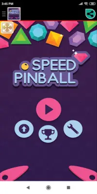Speed Pinball Game Screen Shot 2