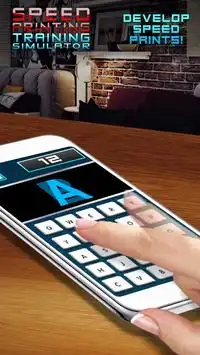 スピード印刷の訓練シミュレータ Screen Shot 1
