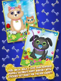 Newborn Baby Puppy Celebrity Pets - Dog Salon Game Screen Shot 6