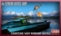 Coastline Navy Warship Battle Fleet Ship Simulator Screen Shot 2