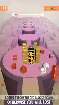 Color Whopper Tower : Helix Bump 3D Arcade Game Screen Shot 2