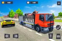 Angry Bull Transport Truck: Animal Cargo Games Screen Shot 5