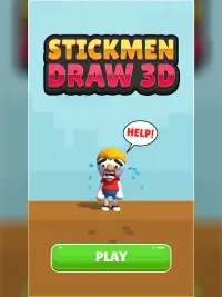 Stickman Draw 3D Screen Shot 8