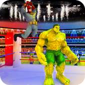 Superstar Wrestling Superhero Fight