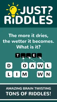 Just Riddles Screen Shot 0