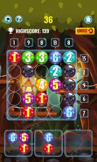 Matemática mágica: jogo de quebra-cabeça número Screen Shot 2