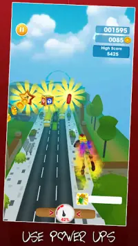 Super Heroes Runner : Subway Adventure Screen Shot 4