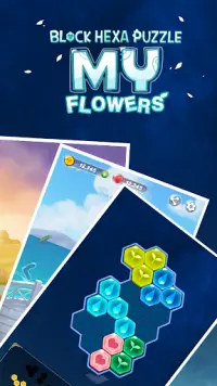 Block Hexa Puzzle: My Flower Screen Shot 1