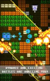 Super tank - pixel spel Screen Shot 11