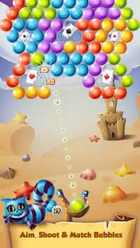 Bubble pop - Alice in Wonderland Screen Shot 0