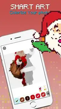 Christmas Pixel Art - Coloring By Number Screen Shot 6