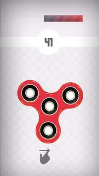 Red Fidget Spinner Screen Shot 1