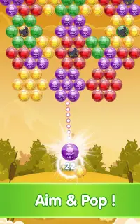 Bubble Shooter - Dragon Rescue Game Screen Shot 17