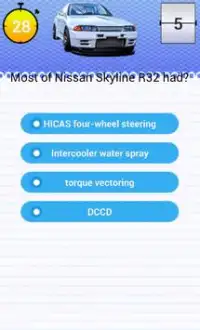Quiz for Skyline R32 Fans Screen Shot 3
