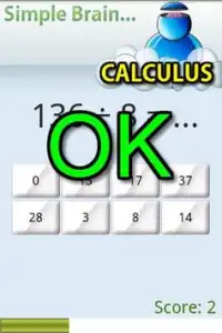 Brain Calculus Screen Shot 2