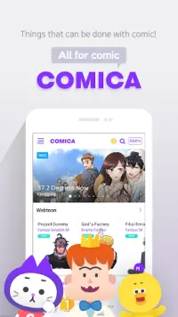 COMICA – Free Webtoon Comic Screen Shot 0