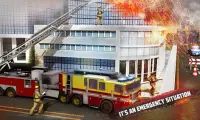 Jogo City Fire Truck Rescue Screen Shot 0
