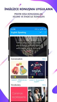 İngilizce Konuşma Öğrenin Screen Shot 0