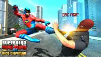 부 도시 영웅: 비어 있는 범죄 싸움 슈퍼 히어로 게임 2020 Screen Shot 2