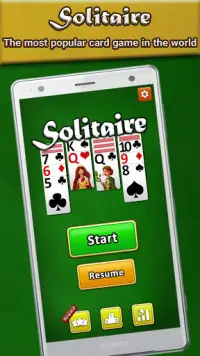 Solitaire Nostalgic Card Game Screen Shot 0