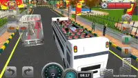 School Bus: Zoo Driving Screen Shot 2