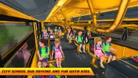 City High School Bus 2018: Driving Simulator PRO Screen Shot 3