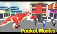 Pocket Mortys 3D Screen Shot 1