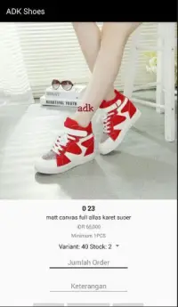 ADK Shoes Supplier Screen Shot 2