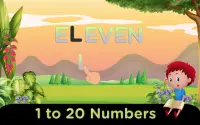 Kids 1 to 20 Numbers Spelling Screen Shot 3