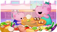 Yemek oyunları: Eğlenceli hayvanlar besleyin Screen Shot 4