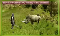 Ninja Hunter: Jungle animals Screen Shot 2