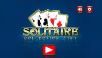 Solitaire Collection 3 in 1: card games Screen Shot 0