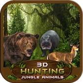 3D Chasse d'animaux de jungle