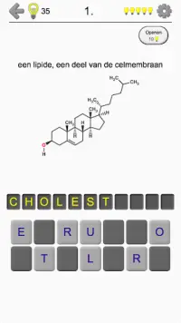 Steroïden - De chemische formules van hormonen Screen Shot 3