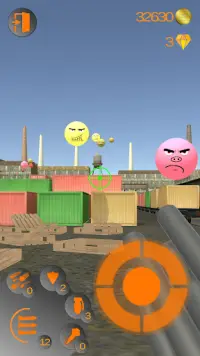 Pocket Shooter Hardcore: Emoji Pop Game Screen Shot 3