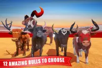 Juego de lucha de toros: simulador de toros. Screen Shot 11