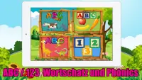 ABC 123 Kinder Spiel - Vocab Phonics Tracing Screen Shot 9