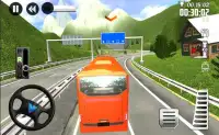 Euro Bus Driver 3D: Uphill Sim Screen Shot 1