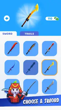 Sword Play! Jogo de ninja 3D Screen Shot 3