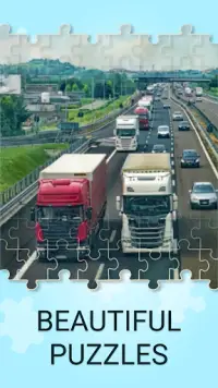 Trucks jigsaw puzzles games Screen Shot 2